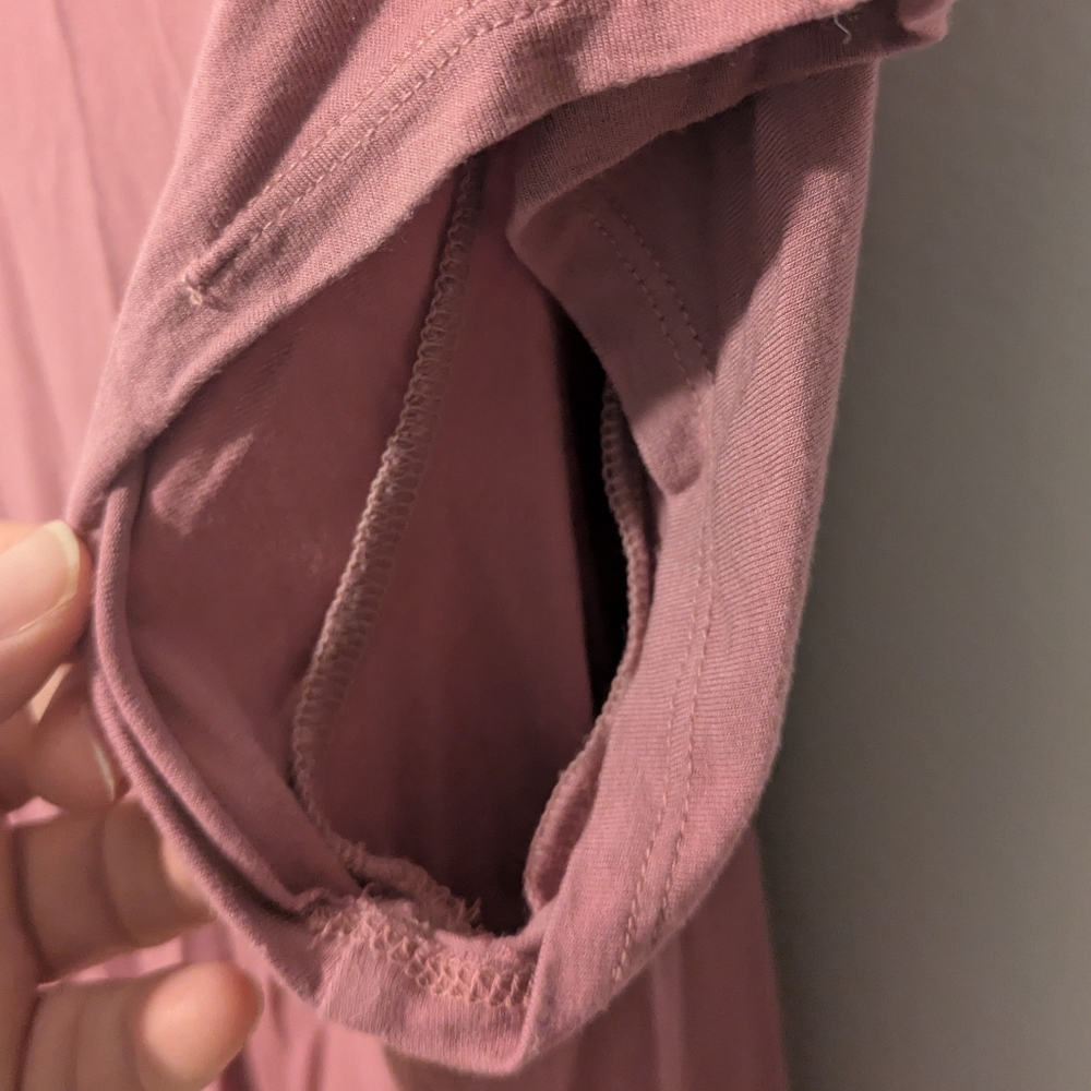 ModCloth Fervour A Crush on Casual Rose Pink Short Sleeve V-Neck Tunic Size 1X - Picture 10 of 13